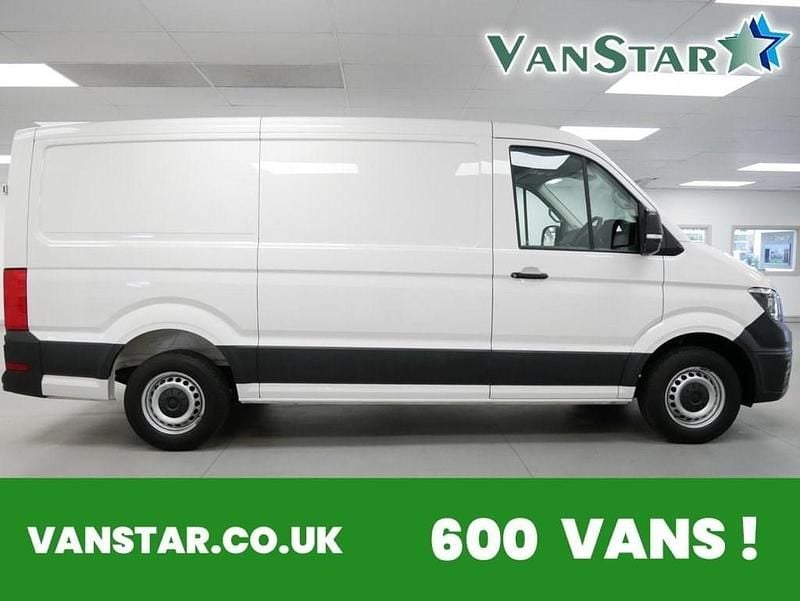 White Used 2023 VW Crafter Business Van | £25,589 (Fair price) - Image 1/4