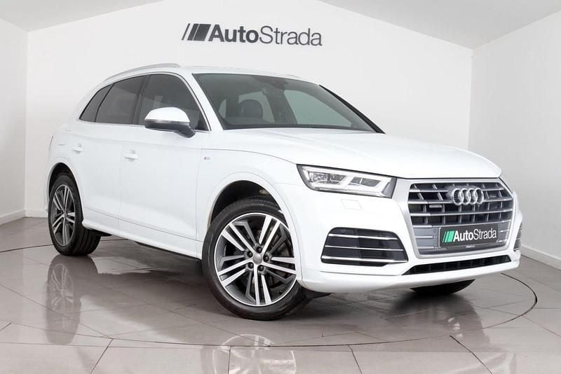 Used Audi Q5 S-Line 190 HP (139 kW) 2019 White SUV