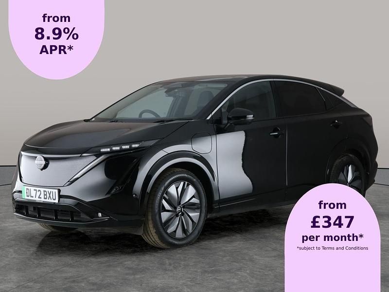 Black Used 2023 Nissan Ariya Evolve SUV | £24,930 (Good price) - Image 1/2