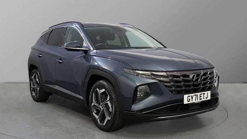 Blue Used 2021 Hyundai Tucson Premium SUV | £21,793 (Good price) - Image 1/4