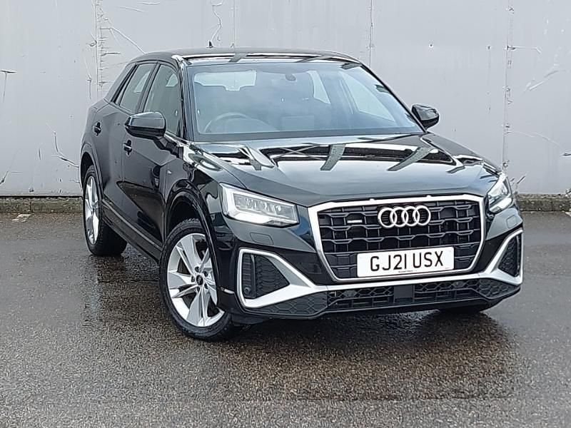 Begagnad Audi Q2 S-Line 150 HK (110 kW) 2021 Svart SUV