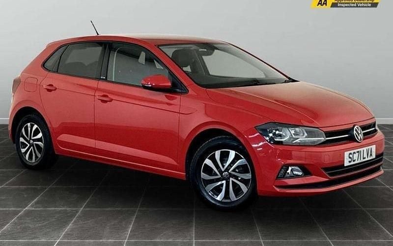 Red Used 2021 VW Polo Active Hatchback | £9,295 (Good price) - Image 1/2
