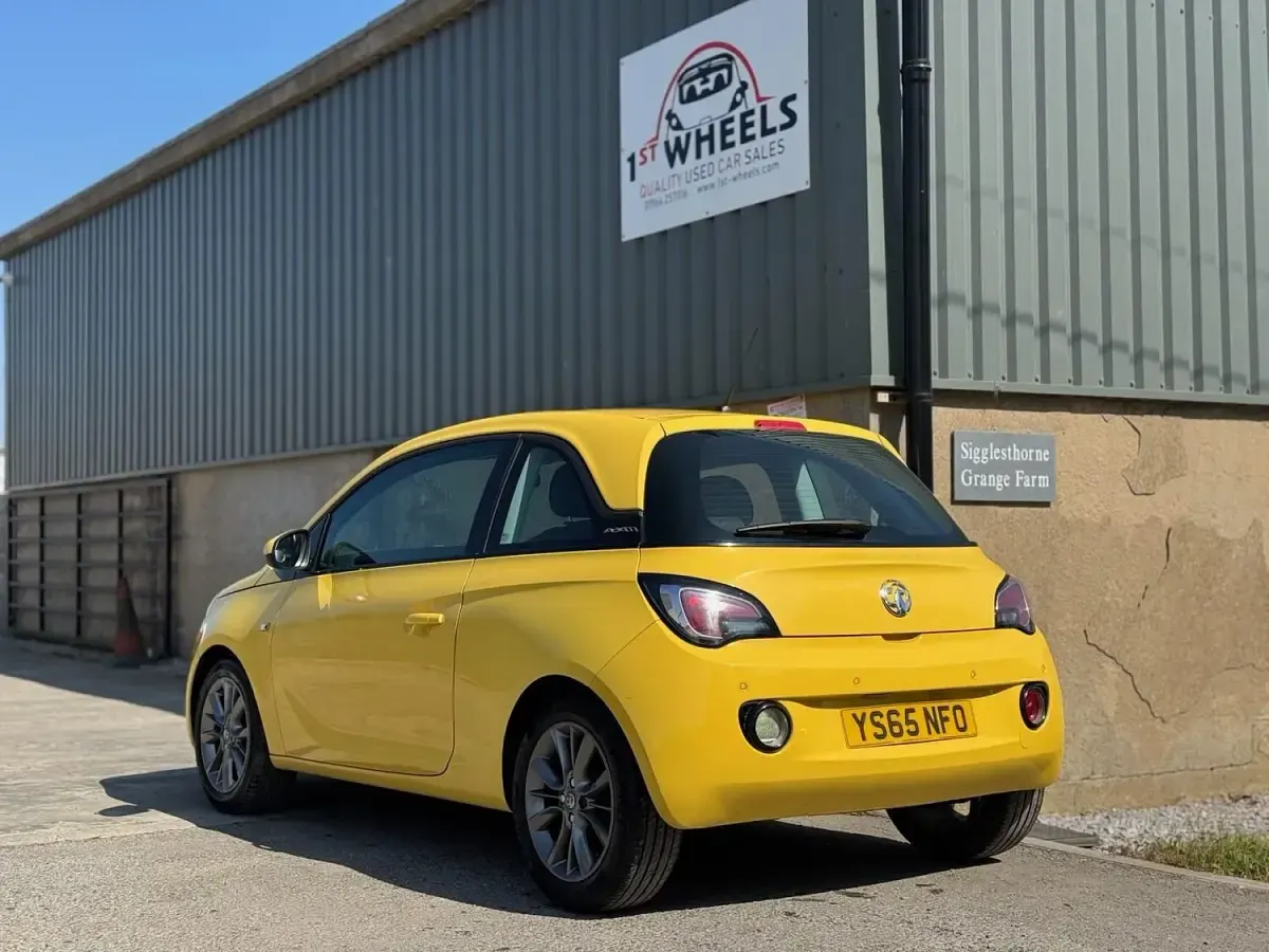 Used Vauxhall Adam Jam 2015 Yellow Hatchback