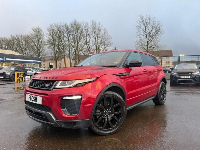 Used Land Rover Range Rover evoque HSE Dynamic 180 HP (132 kW) 2017 Red SUV