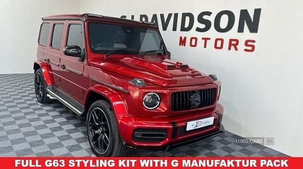Red Used 2021 Mercedes G400 AMG Line Premium Plus SUV | £99,995 (Good price) - Image 1/4