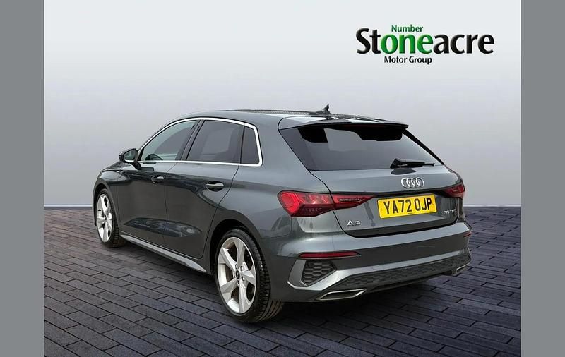 Used Audi A3 S-Line 108 HP (79 kW) 2023 Grey Sedan
