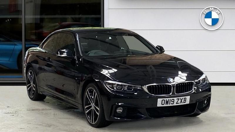 Black Used 2019 BMW 435 M Sport Cabriolet | £22,300 (Fair price) - Image 1/4
