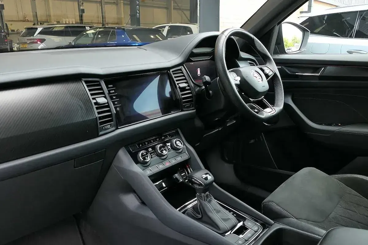 Used Skoda Kodiaq SportLine 150 HP (110 kW) 2022 Black SUV