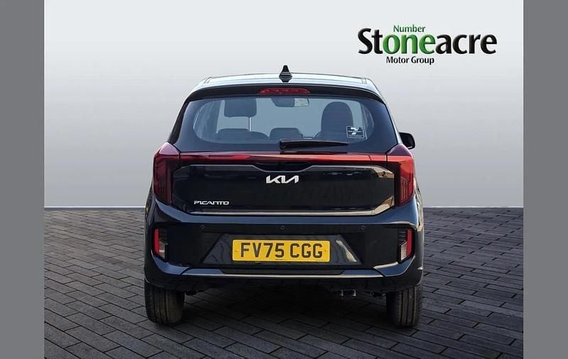 New Kia Picanto 68 HP (50 kW) 2025 Black Hatchback