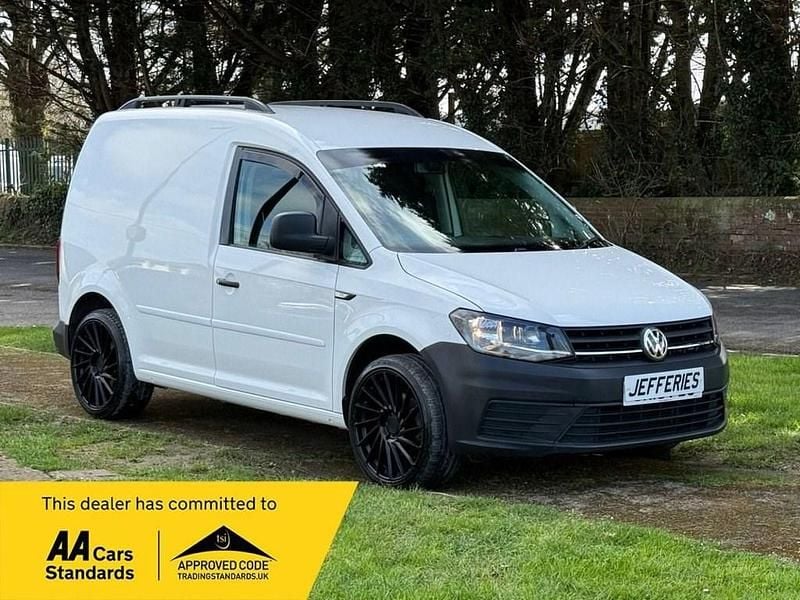 Begagnad VW Caddy Startline 2019 Vit Minibuss