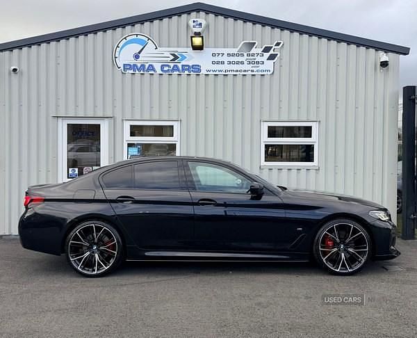 Used BMW 520 M Sport 2022 Black Sedan