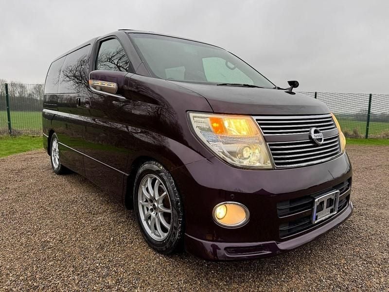 Used Nissan Elgrand Premium Edition 2008 Purple MPV