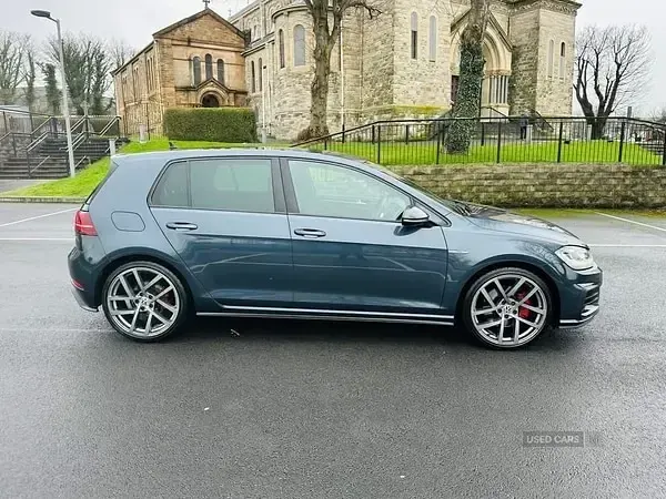 Used VW Golf VII GTD 184 HP (135 kW) 2018 Blue Hatchback