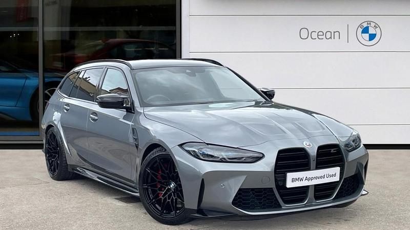 Grey Used 2023 BMW M3 Competition Edition Estate | £64,400 (Good price) - Image 1/4