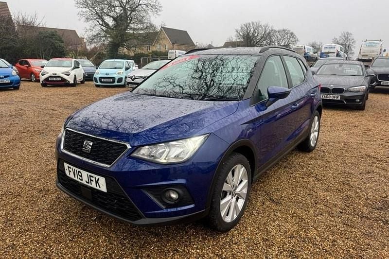 Used Seat Arona SE Technology 95 HP (69 kW) 2019 Blue SUV
