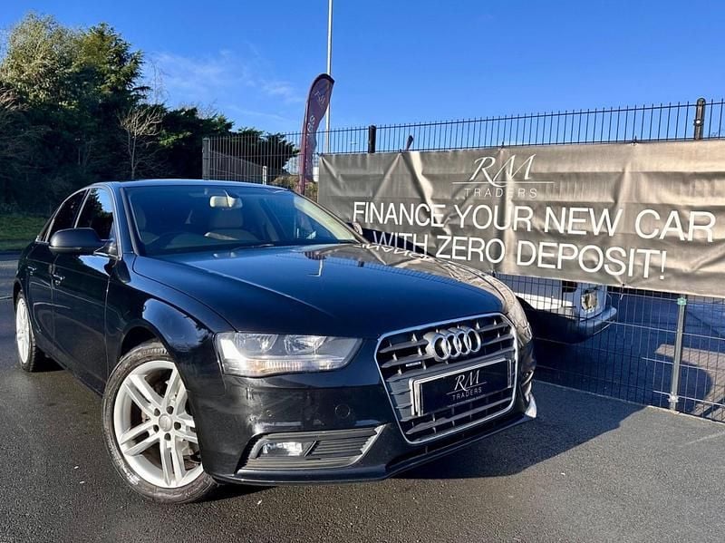 Used Audi A4 2013 Black Sedan