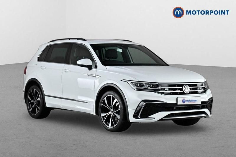 Used VW Tiguan R-line 2021 White SUV