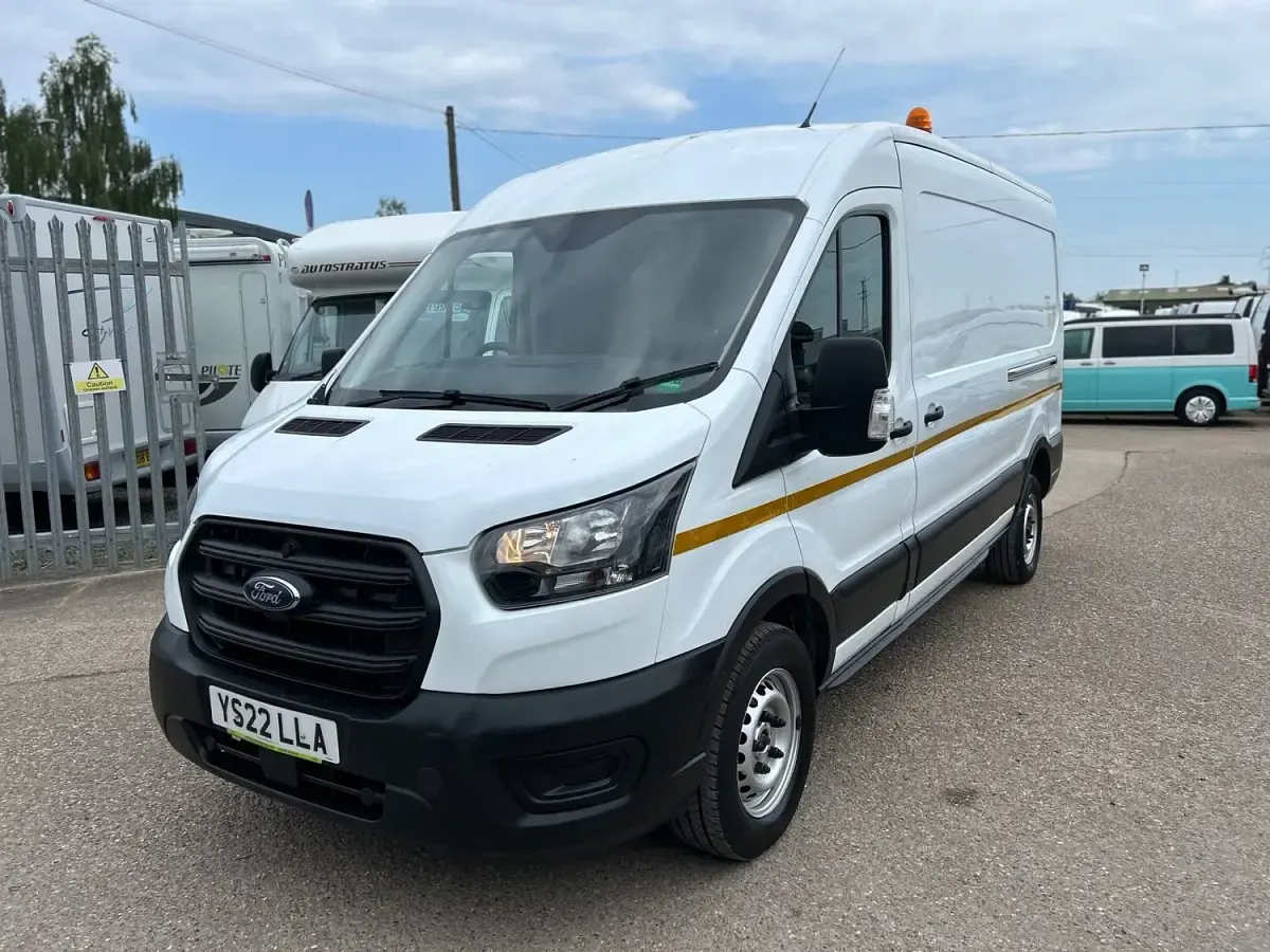 Begagnad Ford Transit 130 HK (95 kW) 2022 Vit Van