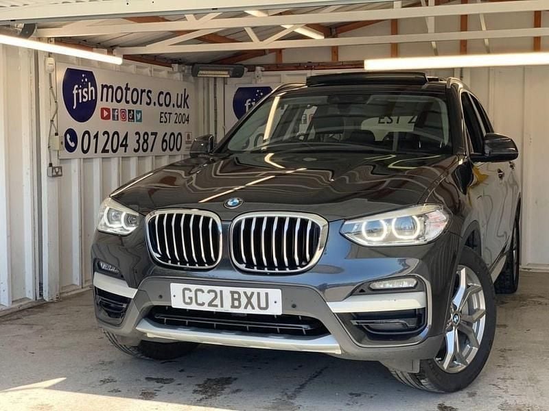 Grey Used 2021 BMW X3 xLine SUV | £19,490 (Super price) - Image 1/3