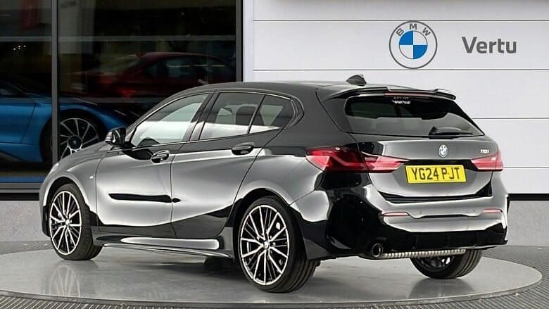 Used BMW 118 M Sport 136 HP (100 kW) 2024 Black Hatchback
