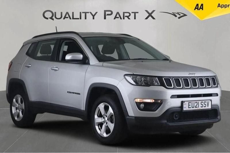 Silver Used 2021 Jeep Compass Longitude SUV | £13,340 (Fair price) - Image 1/1