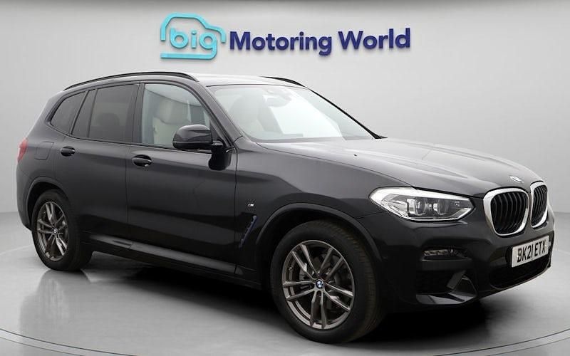 Used BMW X3 M Sport 190 HP (139 kW) 2021 Black SUV