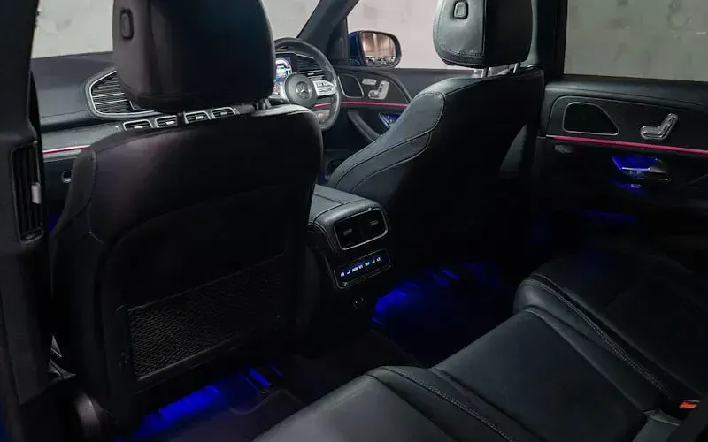Used Mercedes GLE350 AMG line 272 HP (200 kW) 2019 Blue SUV