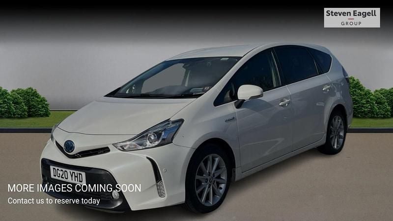 Used Toyota Prius+ 136 HP (100 kW) 2020 White MPV