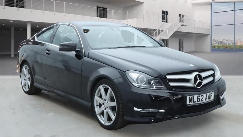 Black Used 2012 Mercedes C250 AMG Coupe | £7,894 (Fair price) - Image 1/4