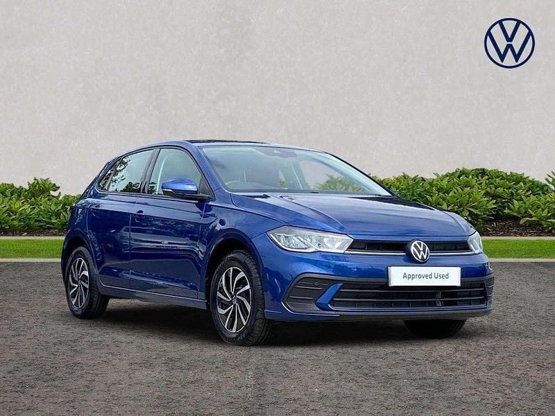 Blue New 2024 VW Polo Life Hatchback | £18,490 (Good price) - Image 1/4