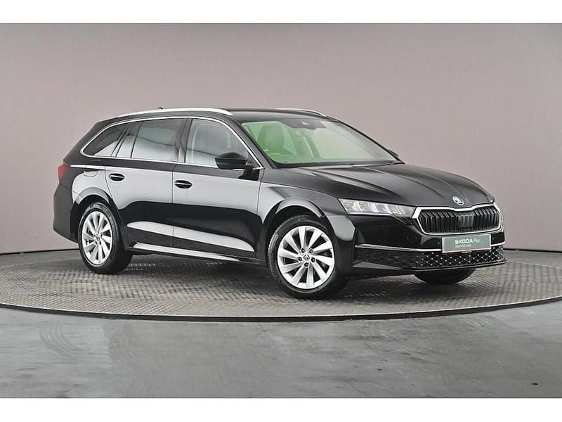 Used Skoda Octavia SE L 110 HP (80 kW) 2024 Black magic pearl effect Estate