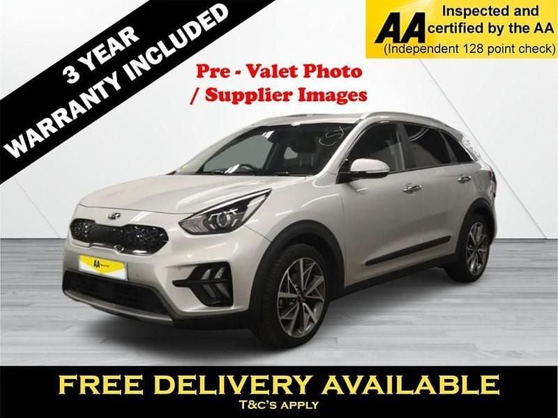 Silver Used 2021 Kia Niro 3 SUV | £16,895 (Fair price) - Image 1/4