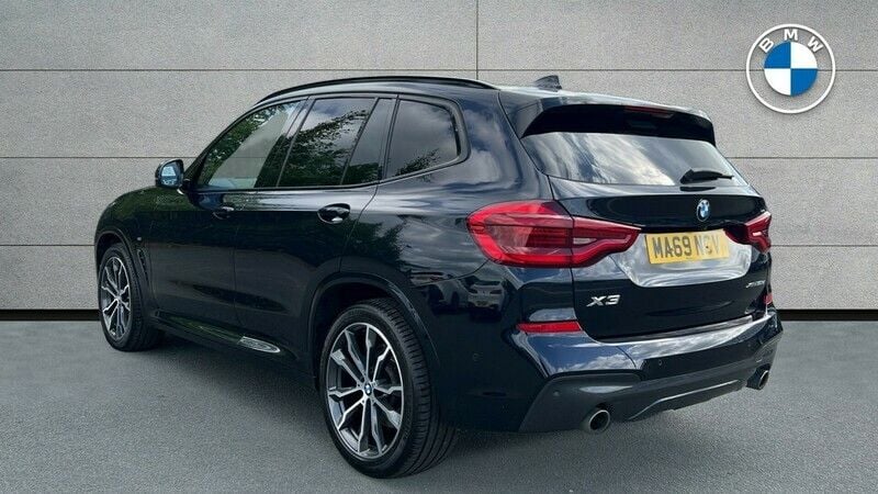 Used BMW X3 M Sport 261 HP (191 kW) 2019 Black SUV