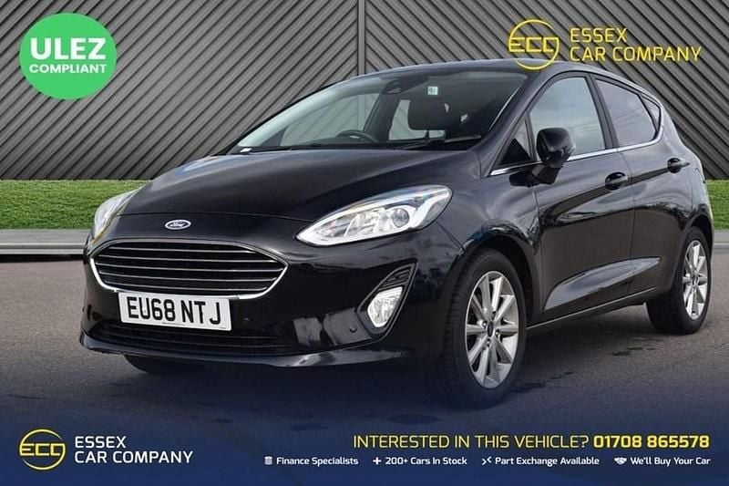 Black Used 2018 Ford Fiesta Titanium X Hatchback | £8,795 (Fair price) - Image 1/1