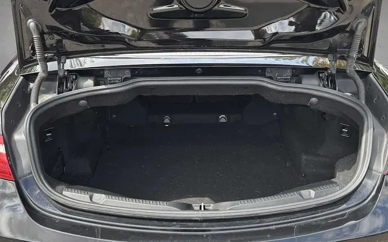 Used Mercedes E220 AMG line 194 HP (142 kW) 2019 Black Cabriolet