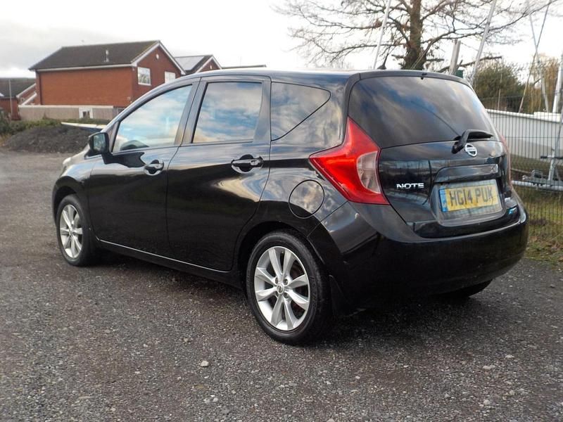 Used Nissan Note Tekna 90 HP (66 kW) 2014 Black MPV