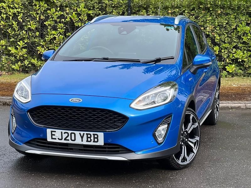 Used Ford Fiesta Active X 2020 Blue Hatchback