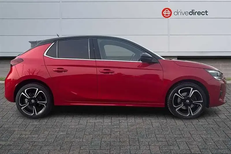 Used Vauxhall Corsa Ultimate 130 HP (95 kW) 2023 Red Hatchback