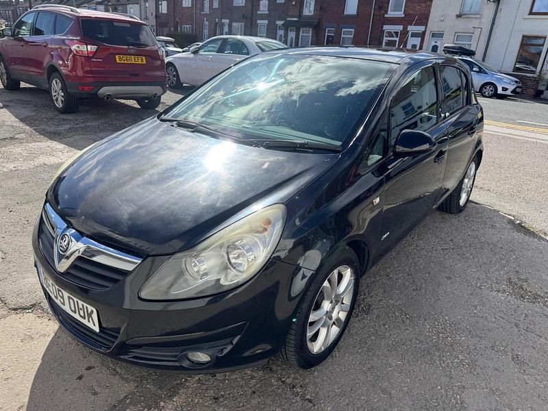 Used Vauxhall Corsa 2009 Black Hatchback