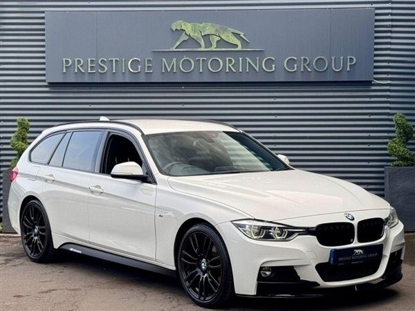 White Used 2017 BMW 318 M Sport Estate | £10,499 (Fair price) - Image 1/1