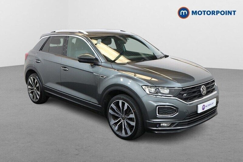 Grey Used 2021 VW T-Roc R-line SUV | £20,849 (Fair price) - Image 1/4