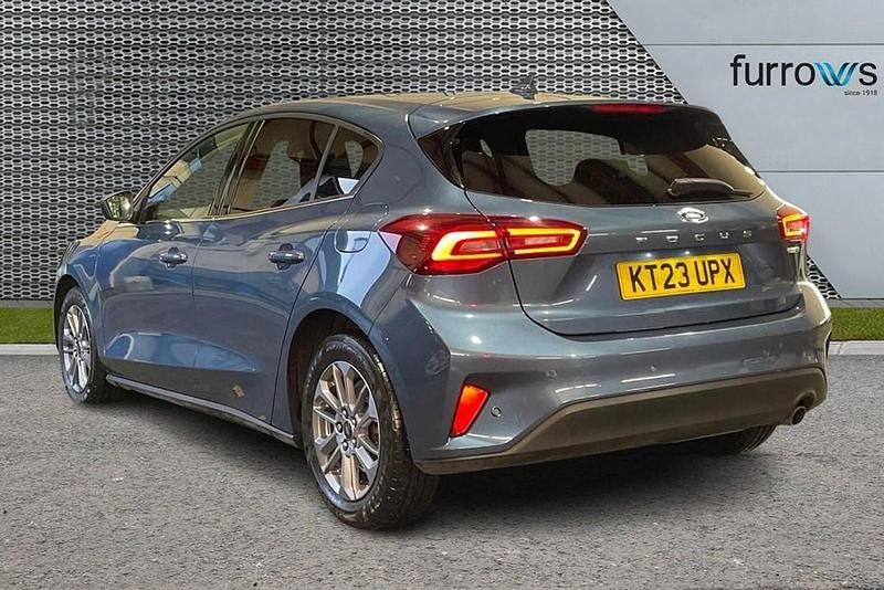 Used Ford Focus Titanium 2023 Blue Hatchback