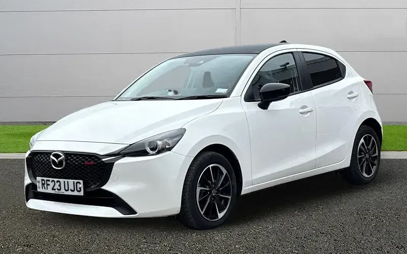 Used Mazda 2 Homura-Aka 116 HP (85 kW) 2023 White Hatchback