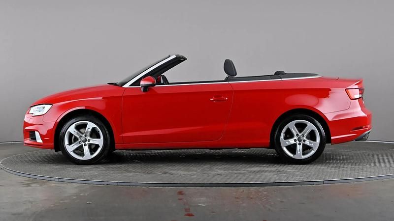 Used Audi A3 Cabriolet Sport 150 HP (110 kW) 2017 Red Cabriolet