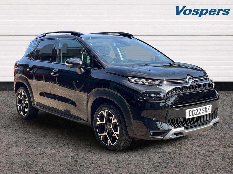 Black Used 2022 Citroën C3 Aircross PureTech SUV | £14,250 (Fair price) - Image 1/3