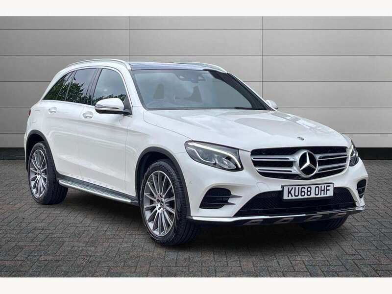 White Used 2018 Mercedes GLC220 AMG Line Premium SUV | £23,995 (A bit pricey) - Image 1/4