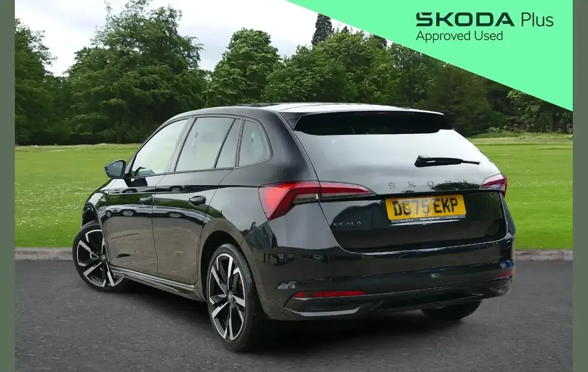 Used Skoda Scala Monte Carlo 113 HP (83 kW) 2025 Black Hatchback