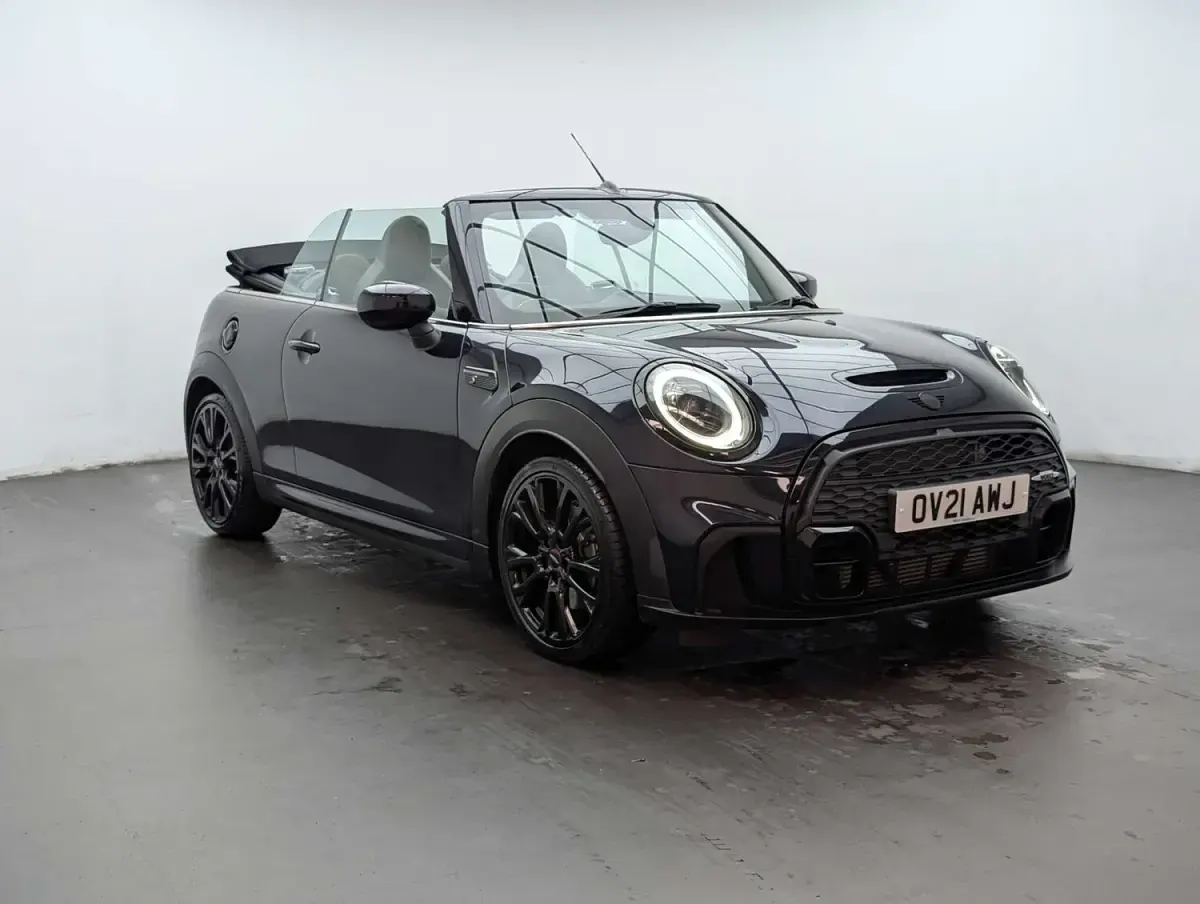 Used Mini Cooper S Cabriolet Sport 2021 Blue and black Cabriolet