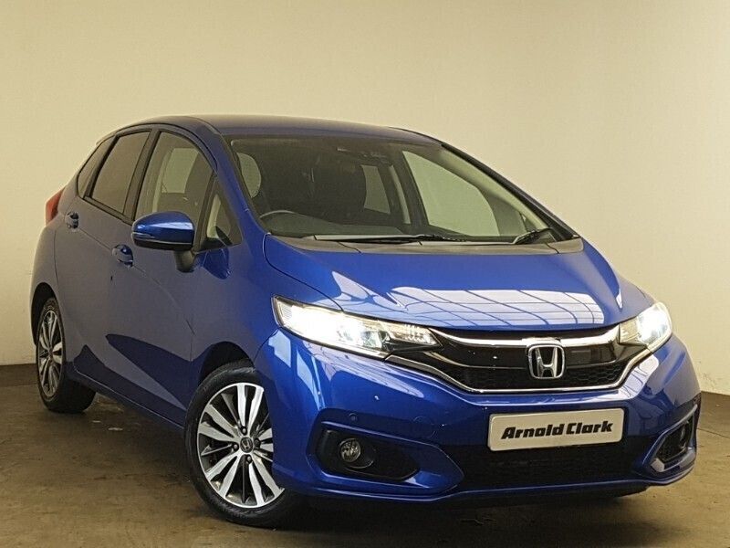 Blue Used 2018 Honda Jazz EX Hatchback | £12,498 (Expensive) - Image 1/4