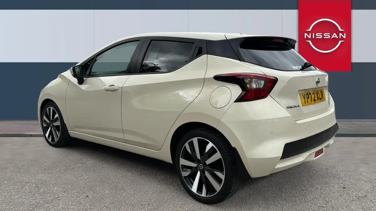 Used Nissan Micra Tekna 92 HP (67 kW) 2023 White Hatchback